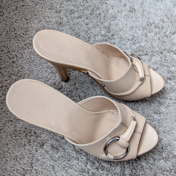 Gucci Shoes Gucci Horsebit Mule Sandal In Blush Poshmark